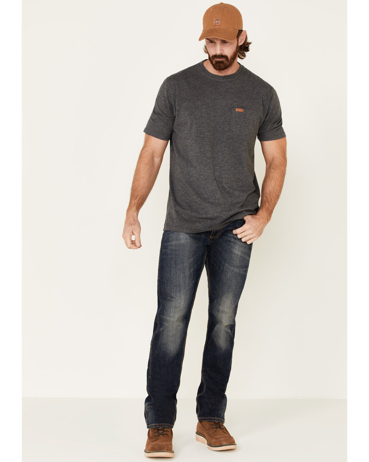 Pendleton Men's Dark Gray Deschutes Pocket Short Sleeve T-Shirt