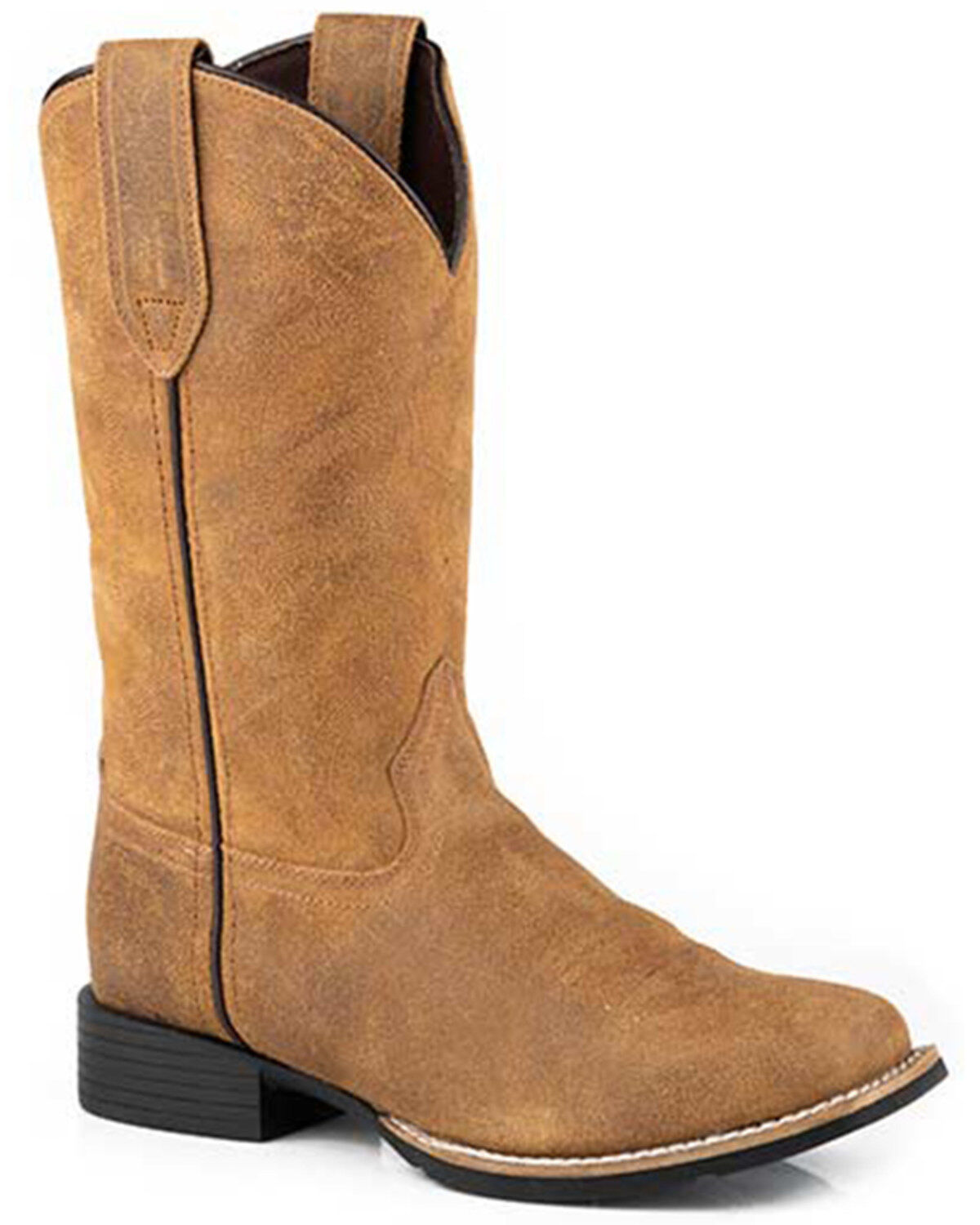 Roper Women's Monterey Suede Western Boots - Square Toe