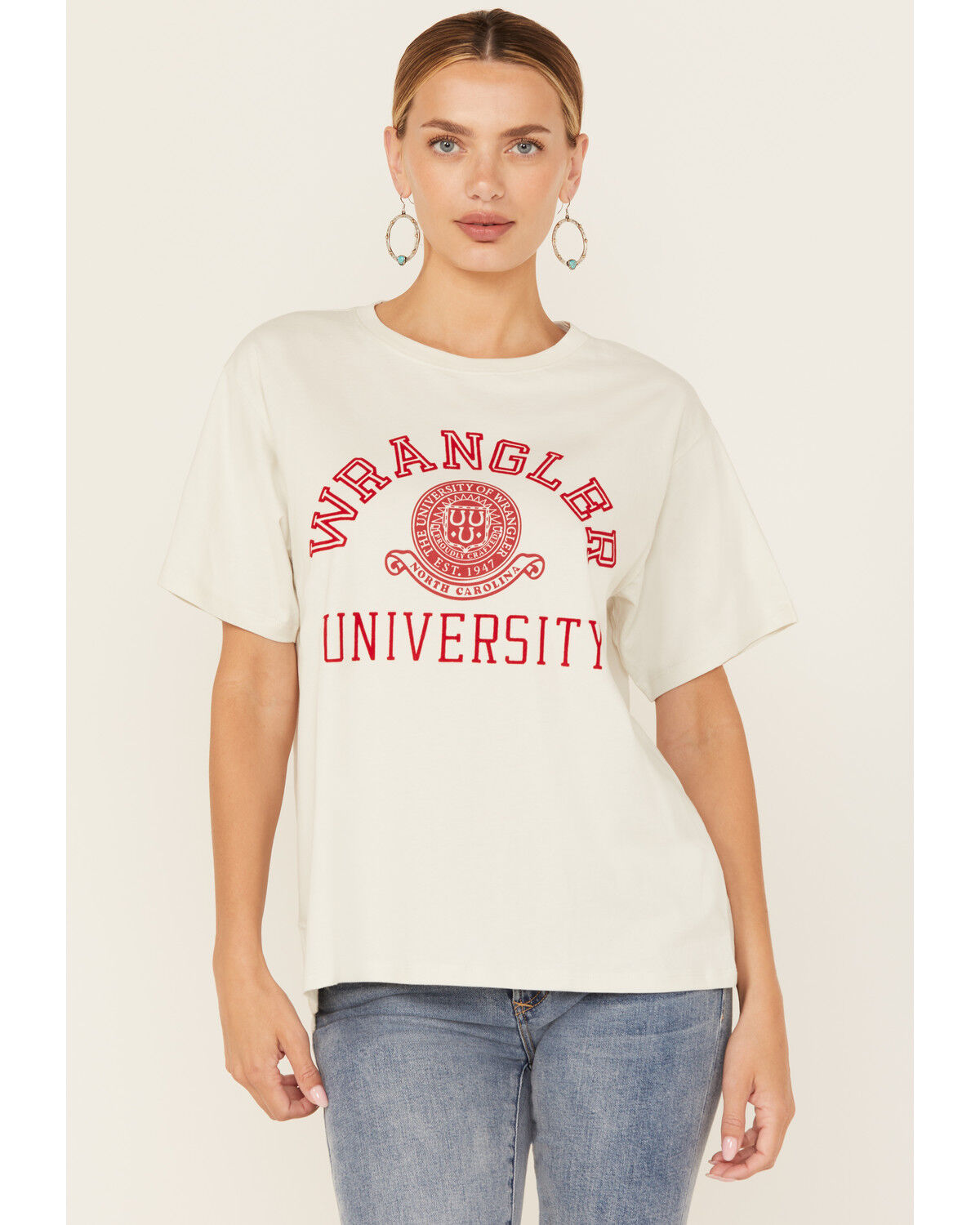 Wrangler Women's University Short Sleeve Graphic Tee