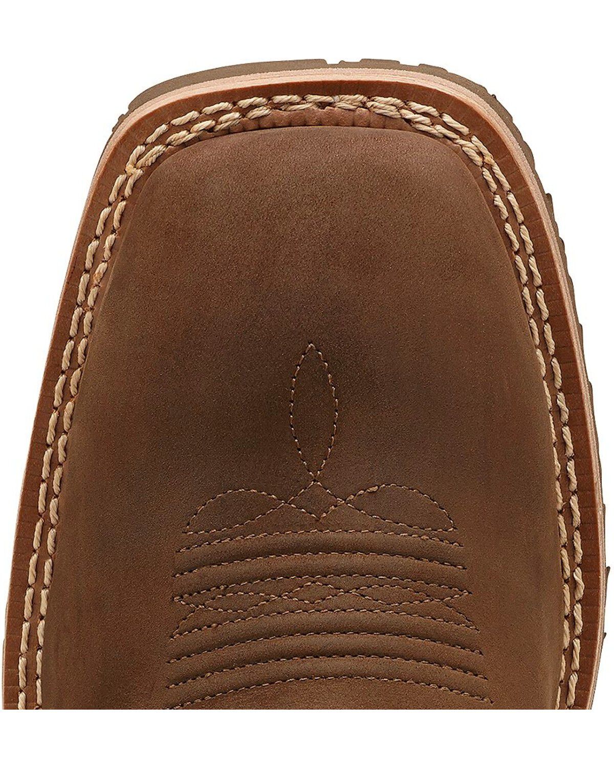 Ariat Hybrid Rancher Waterproof Pull On Work Boots - Square Toe