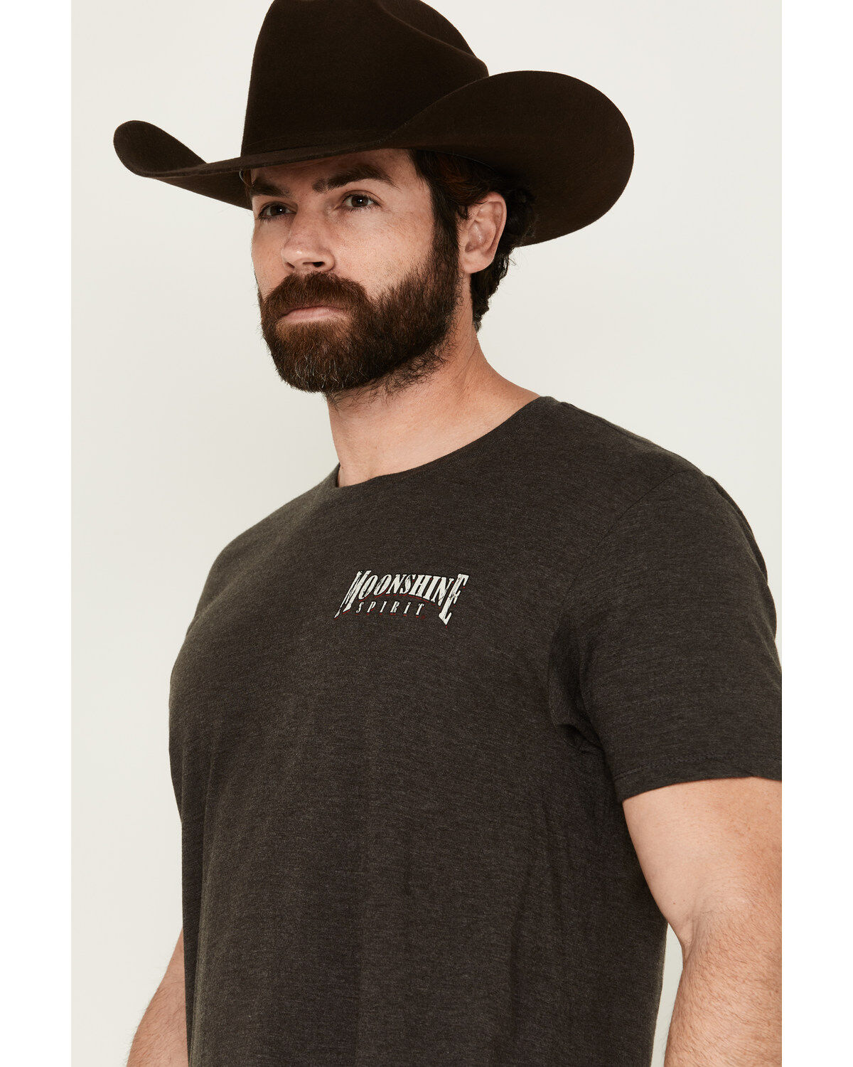 Moonshine Spirit Men's Southern Rock Short Sleeve Graphic T-Shirt