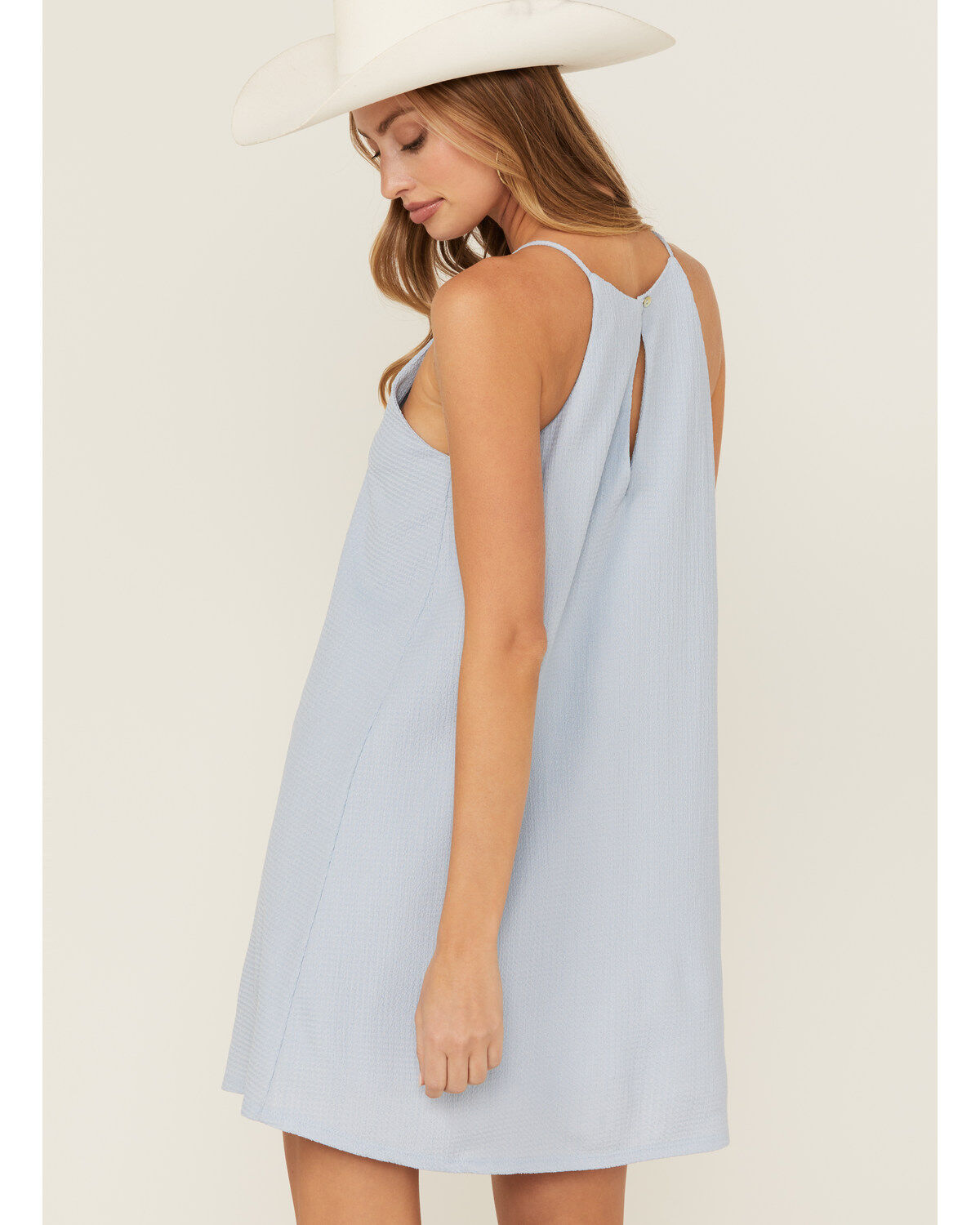 Wild Moss Women's Goddness Solid Mini Dress