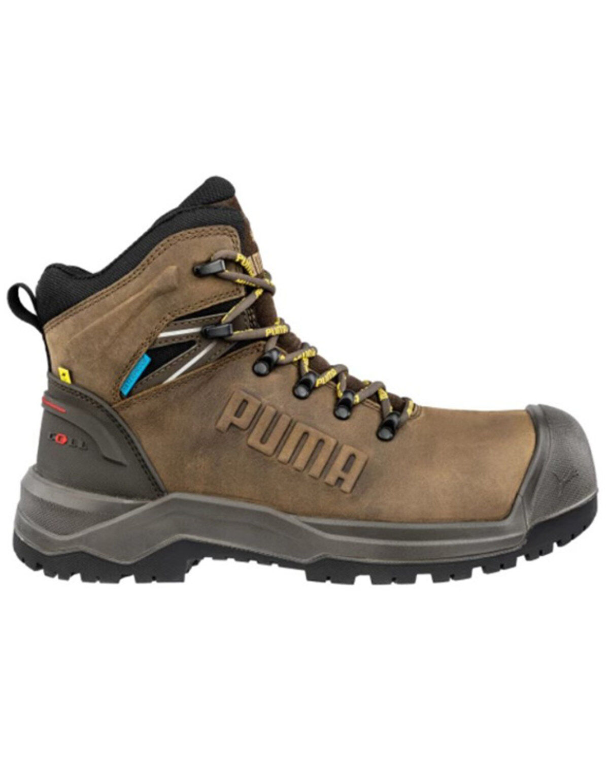Puma Safety Men's Iron HD Mid Waterproof Work Boots - Composite Toe