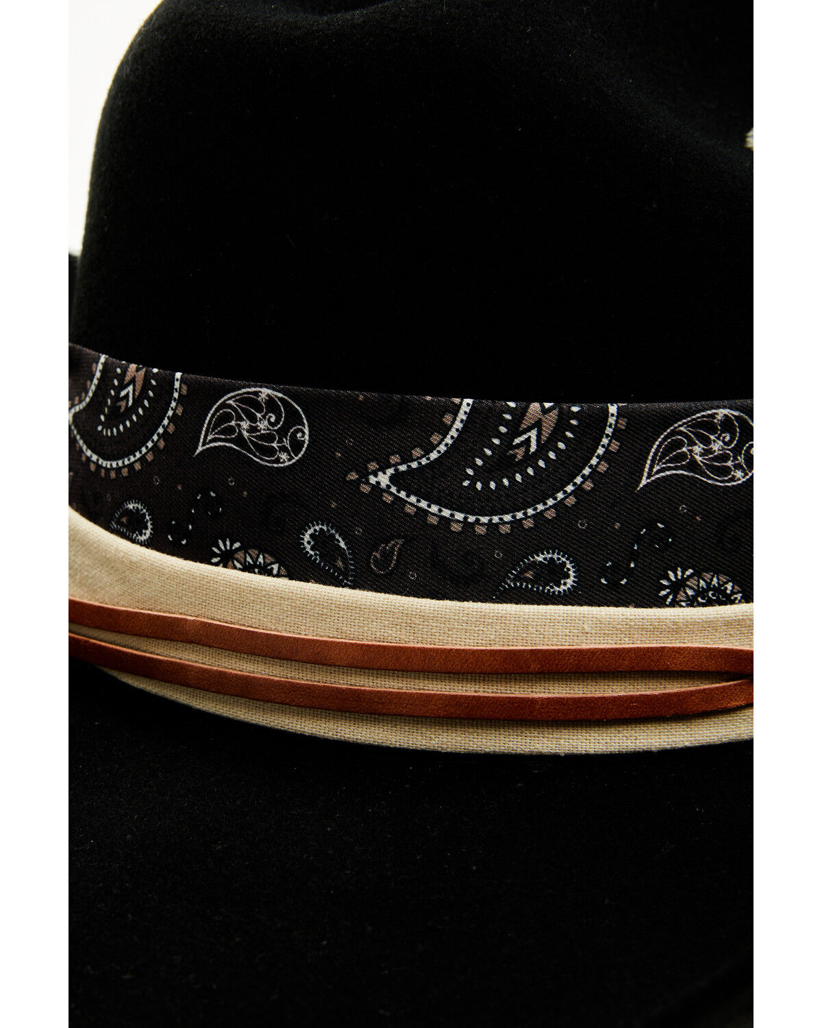 Boot Barn Paisley Western Hat Accessory Set