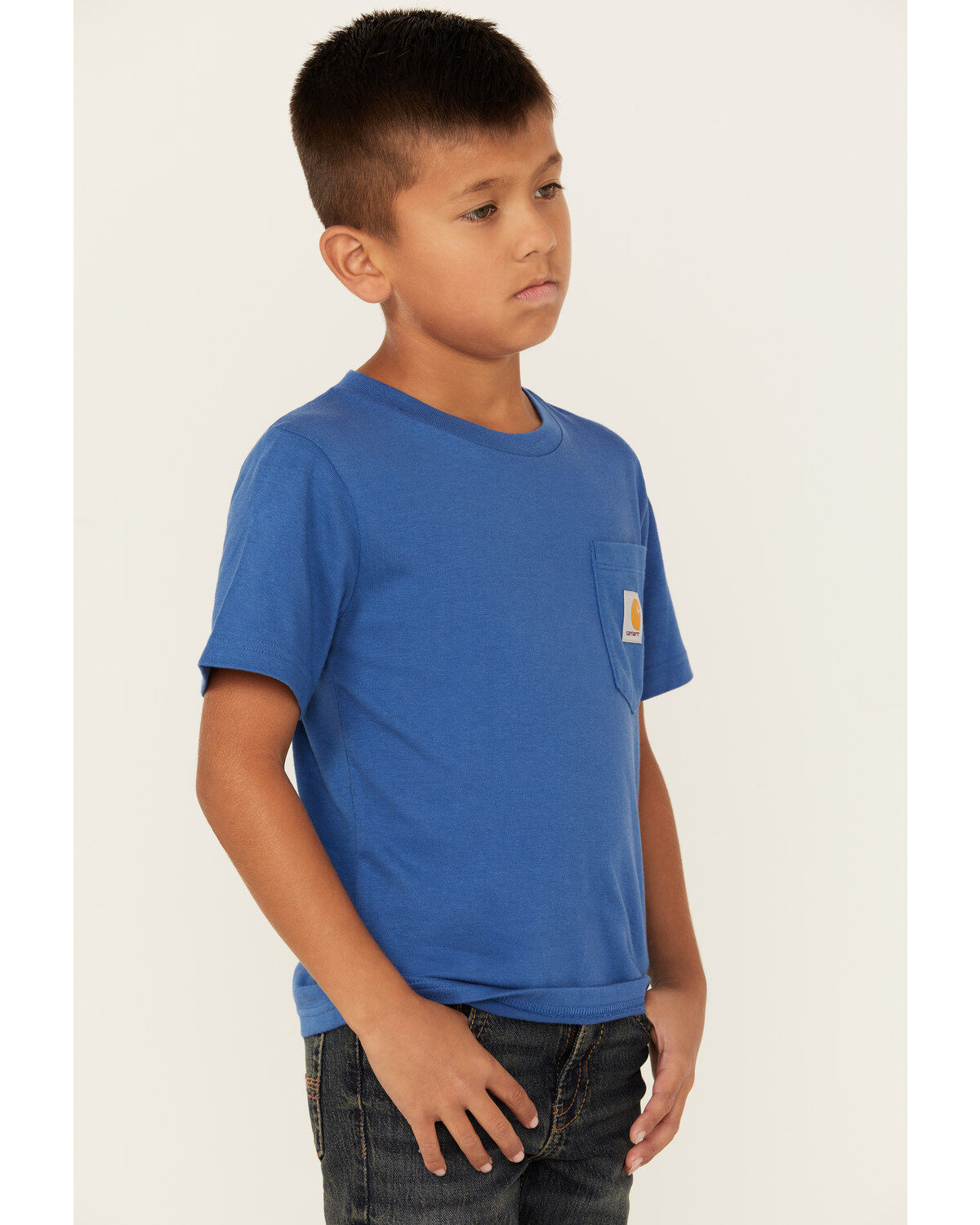Carhartt Boys' Logo Pocket Short Sleeve T-Shirt