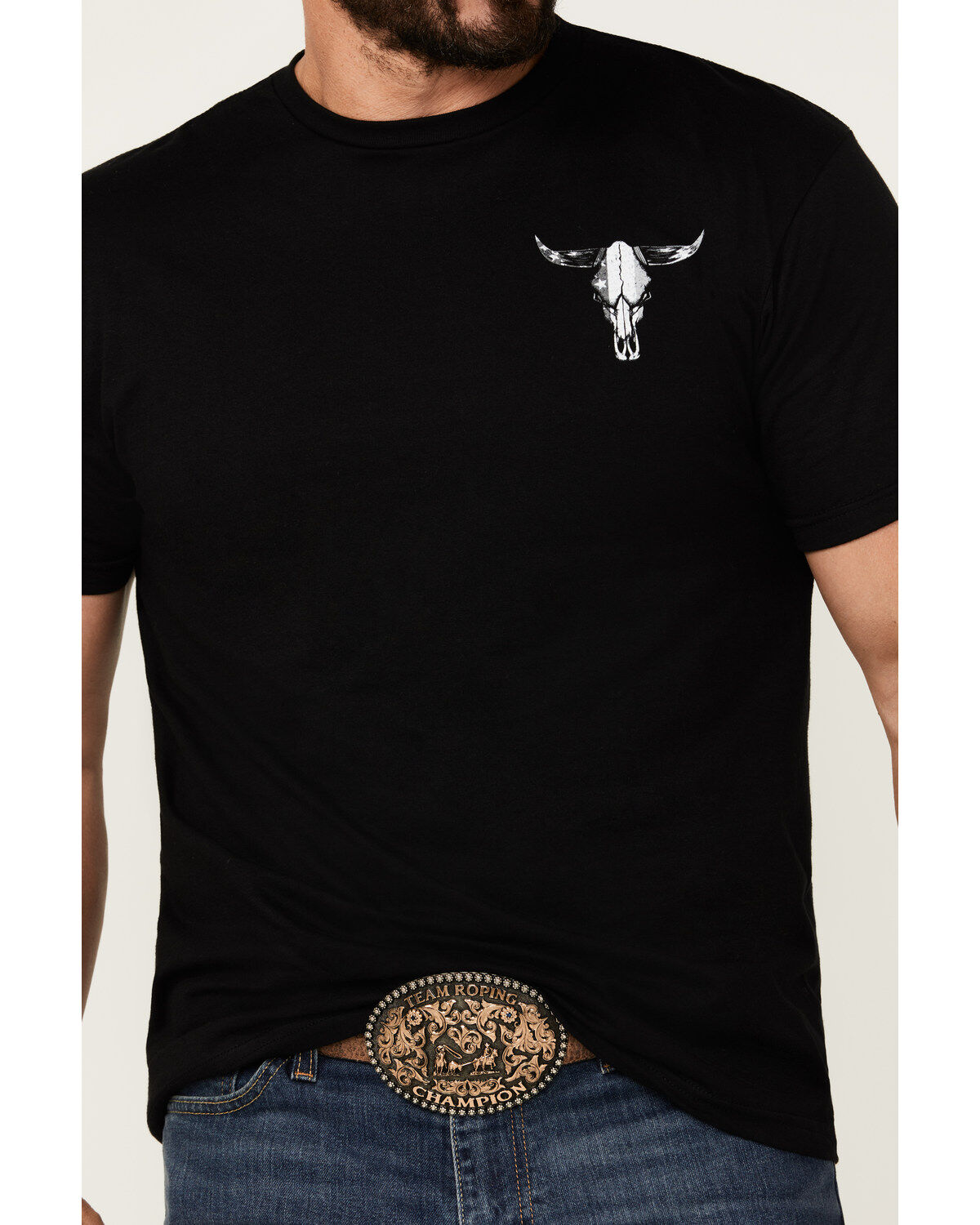 Cowboy Hardware Men's Freedom Is Never Free Short Sleeve Graphic T-Shirt