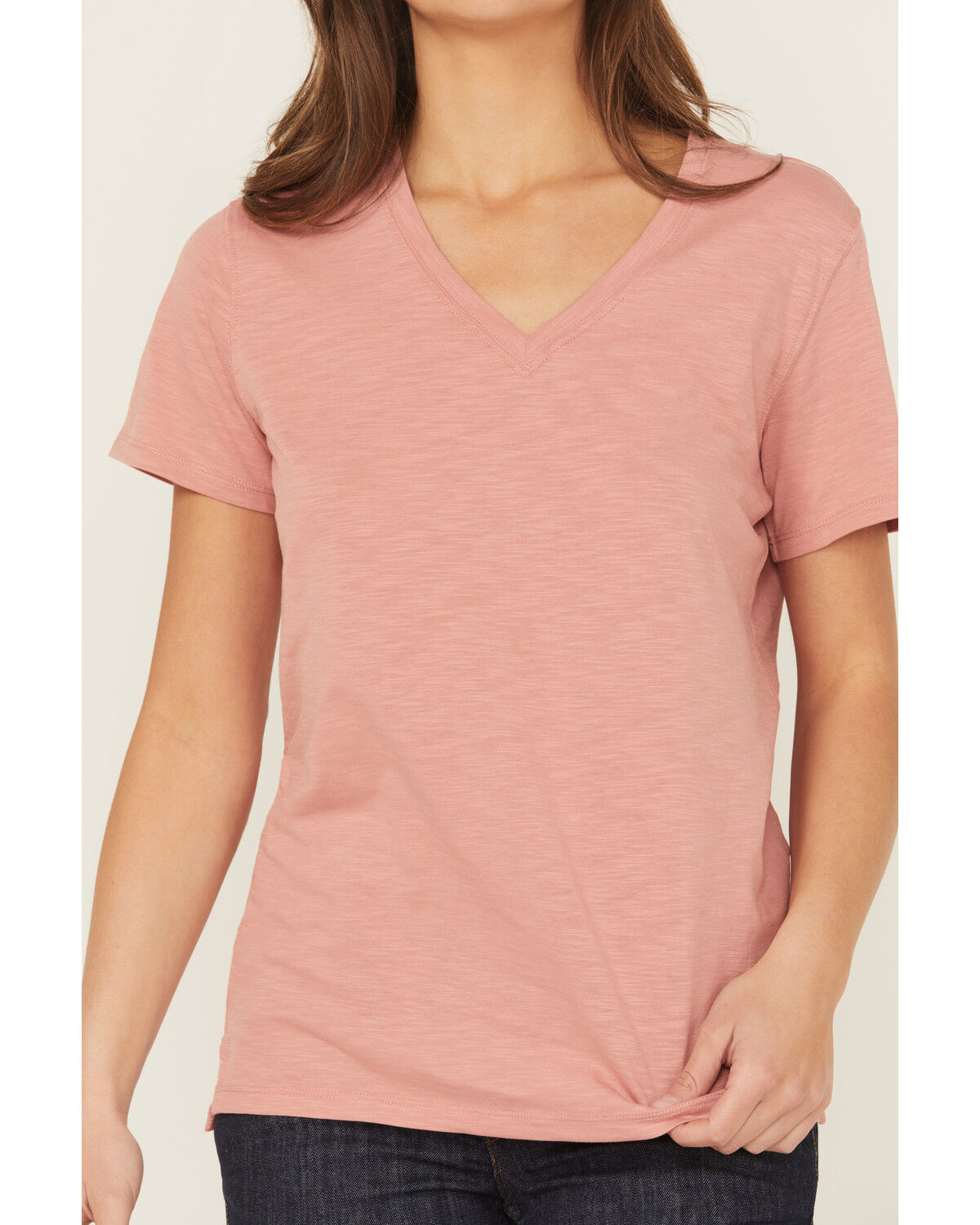 Carhartt Women's TENCEL® Fiber Series Relaxed Fit Short Sleeve V-Neck Shirt