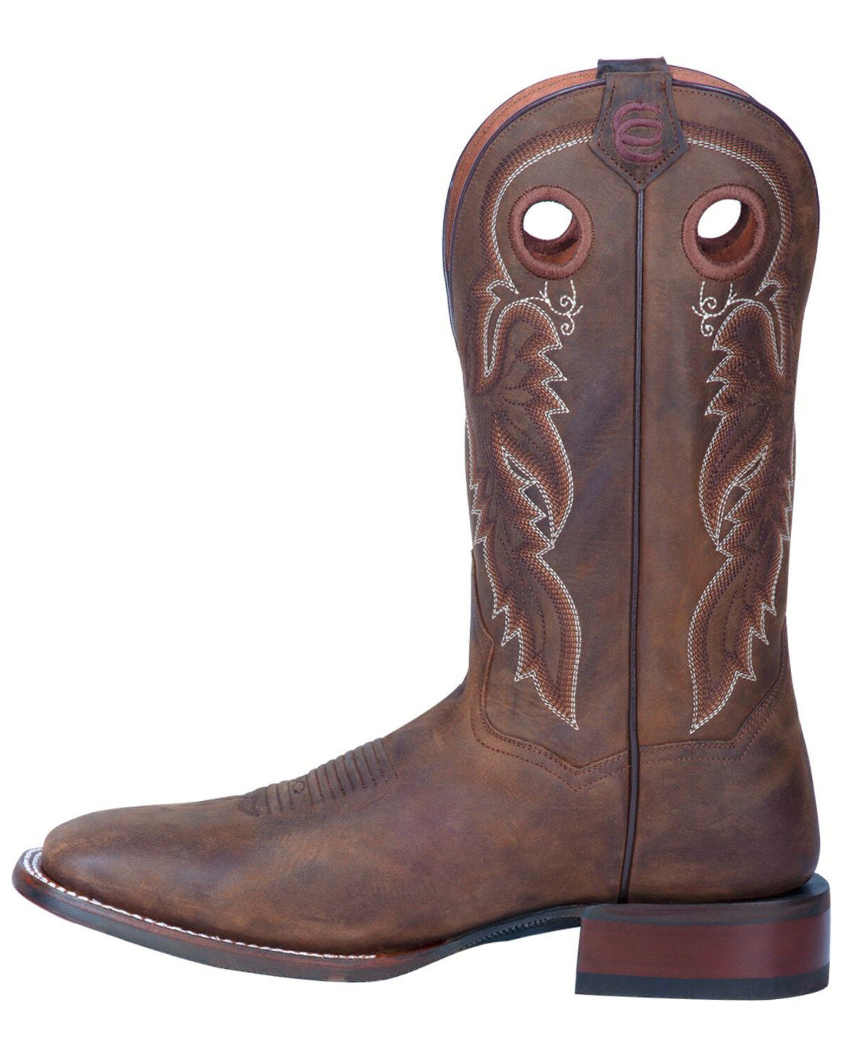 Dan Post Men's Abram Western Performance Boots - Broad Square Toe