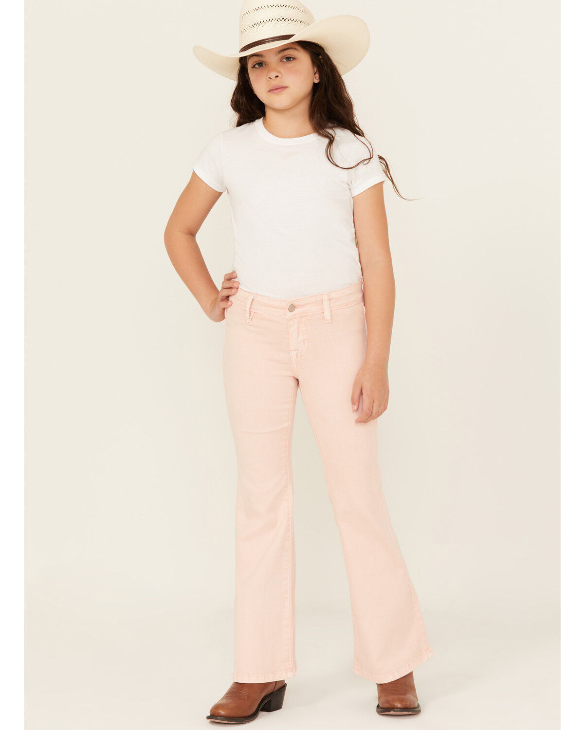 Rock & Roll Denim Girls' Flare Stretch Denim Jeans
