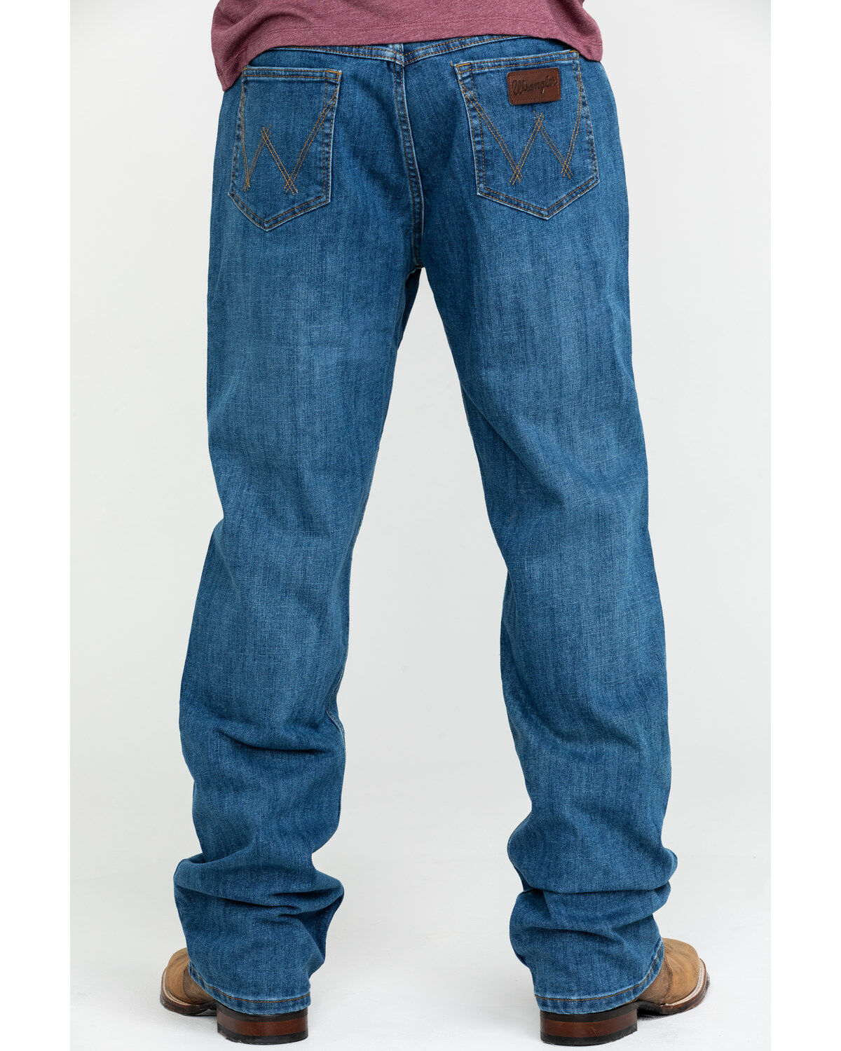 Wrangler 20X Men's Admiral Blue Relaxed Competition Bootcut Jeans