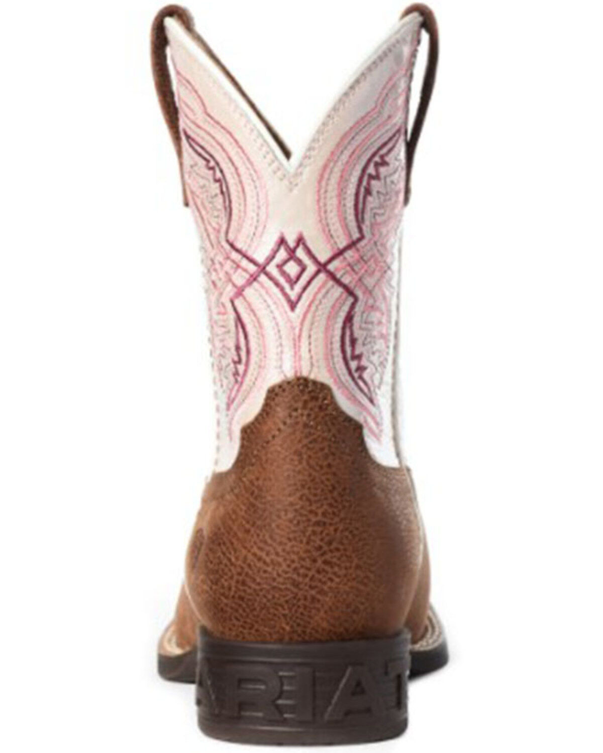 Ariat Girls' Double Kicker Western Boots - Broad Square Toe
