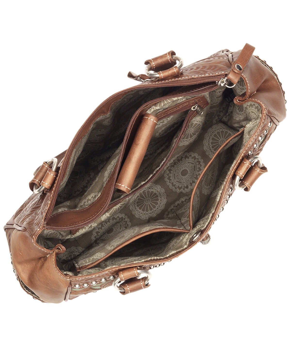 American West Lady Lace Multi-Compartment Tote