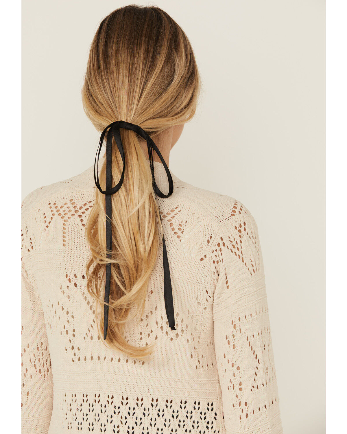 Shyanne Women's Long Ribbon Bow Hair Ties - 2 Piece