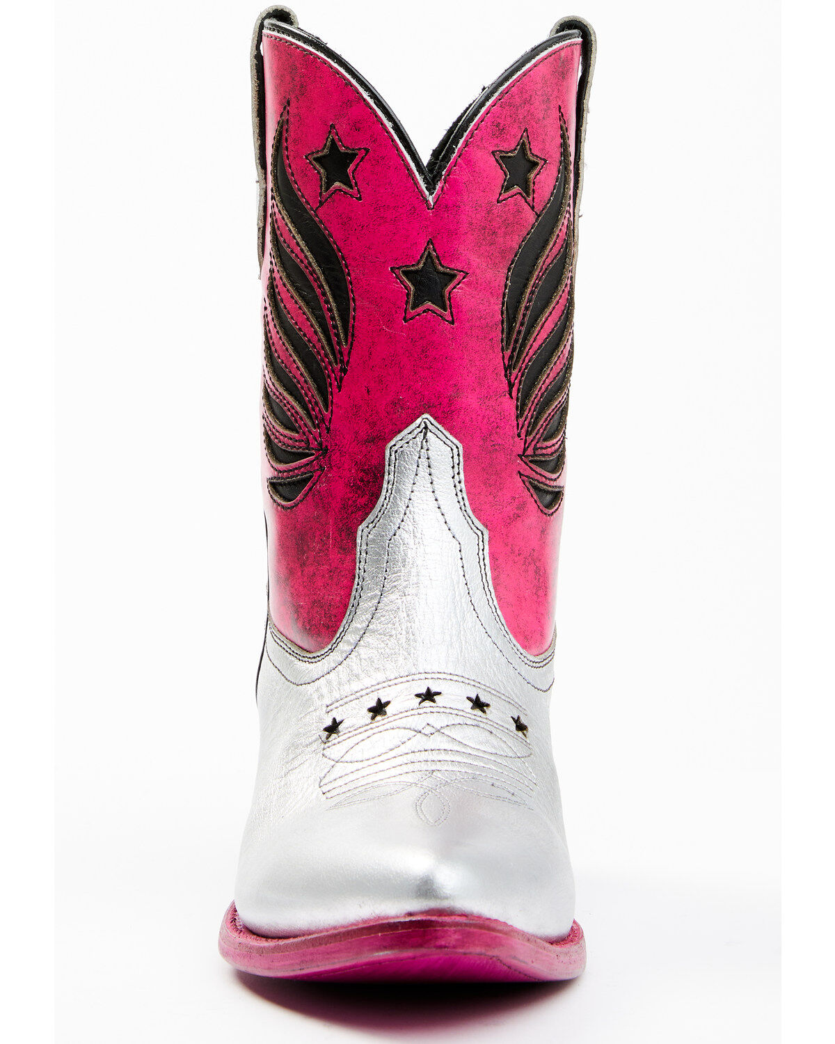 Idyllwind Women's Metallic Star Inlay Roadie Western Booties - Round Toe