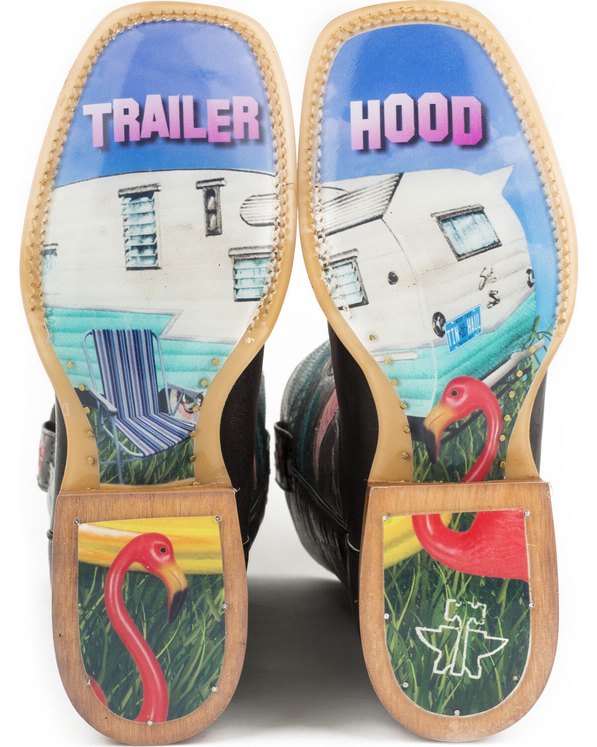 Tin Haul Women's Trailerhood Western Boots - Broad Square Toe