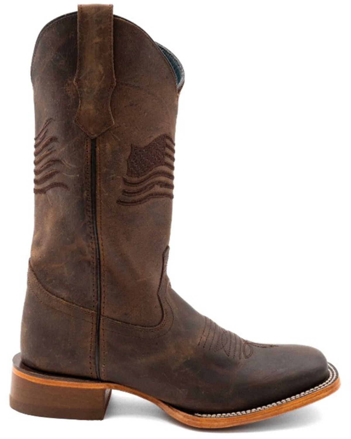 Ferrini Men's Patriot Western Boots - Broad Square Toe