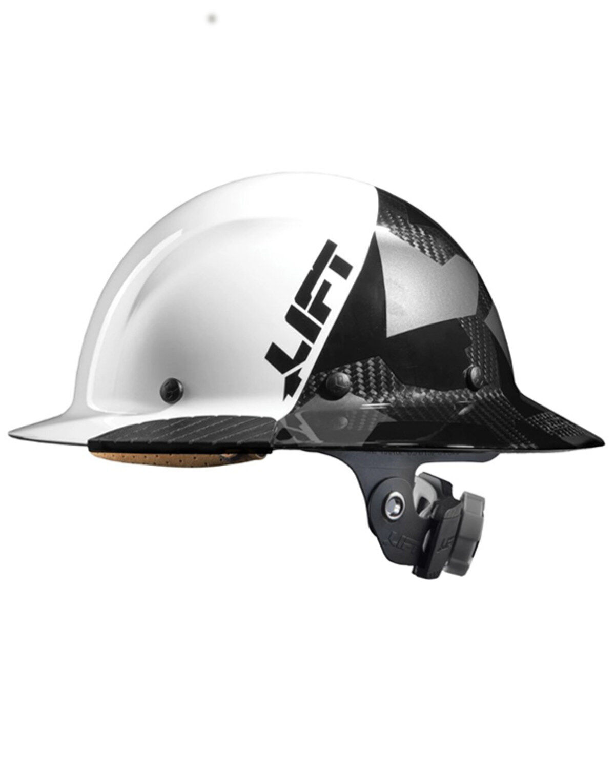 Lift Safety Dax Carbon ANSI-C, TYPE 1 Full Brim Hard Hat