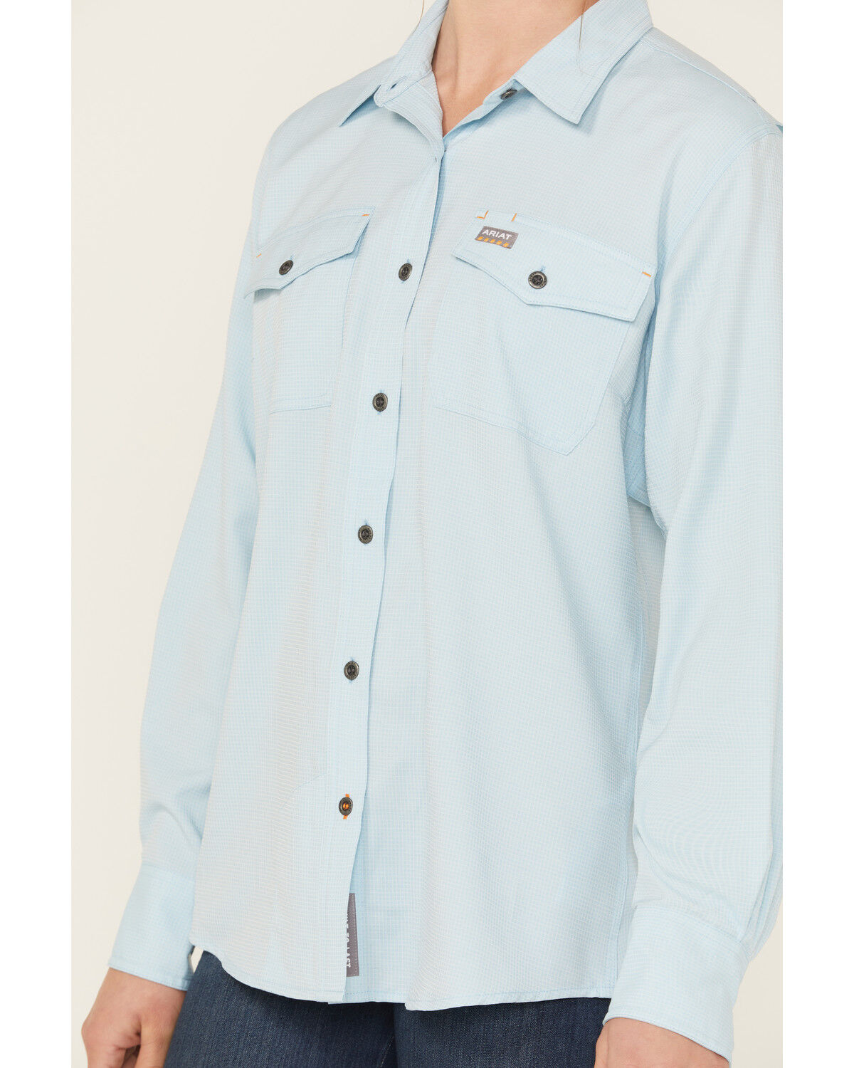 Ariat Women's Rebar Made Tough VentTEK Long Sleeve Work Shirt