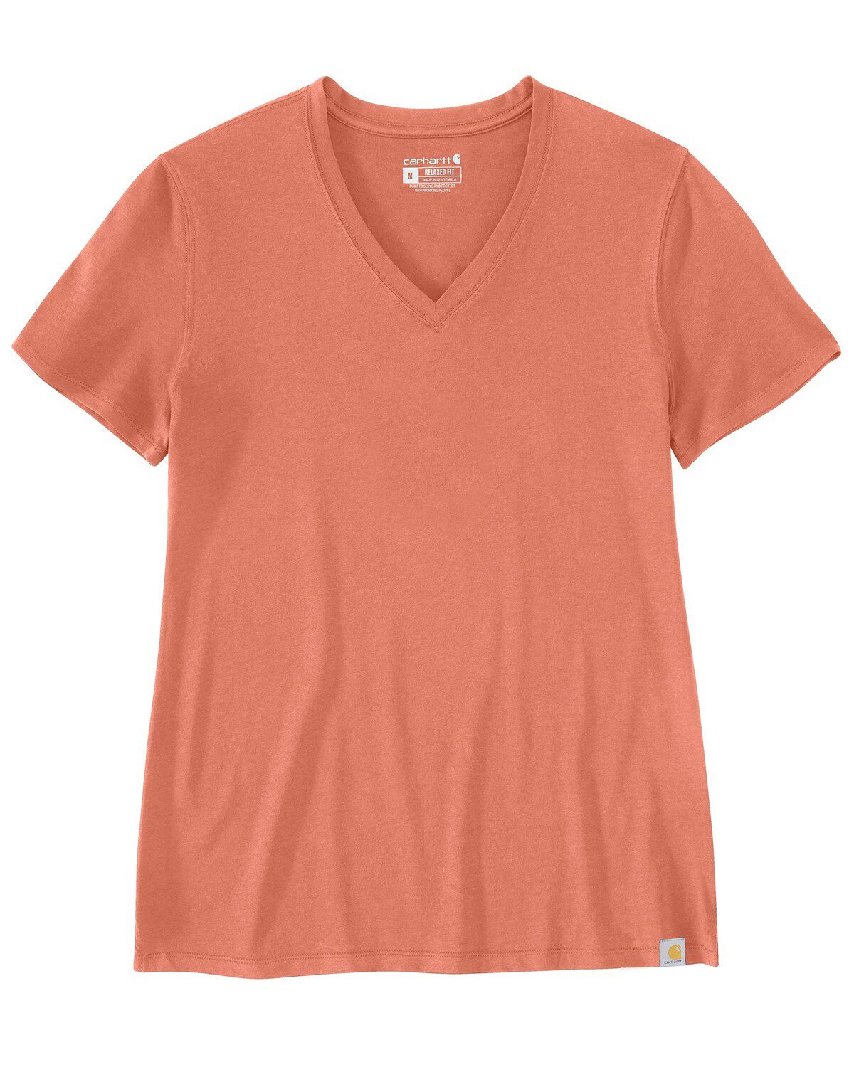 Carhartt Women's Relaxed Fit Lightweight Short Sleeve V-Neck T-Shirt