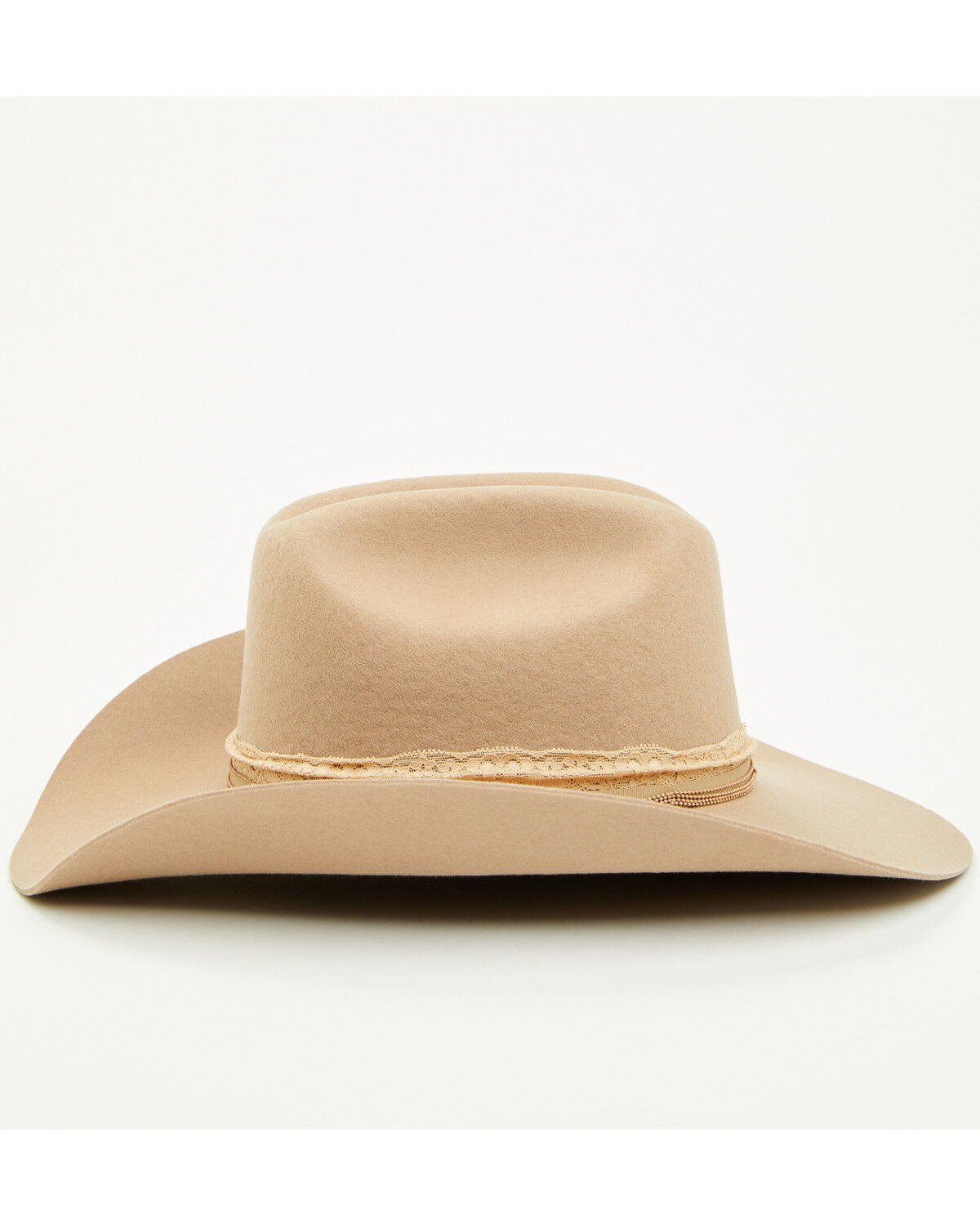 Shyanne Women's Lace Band Wool Cowboy Hat