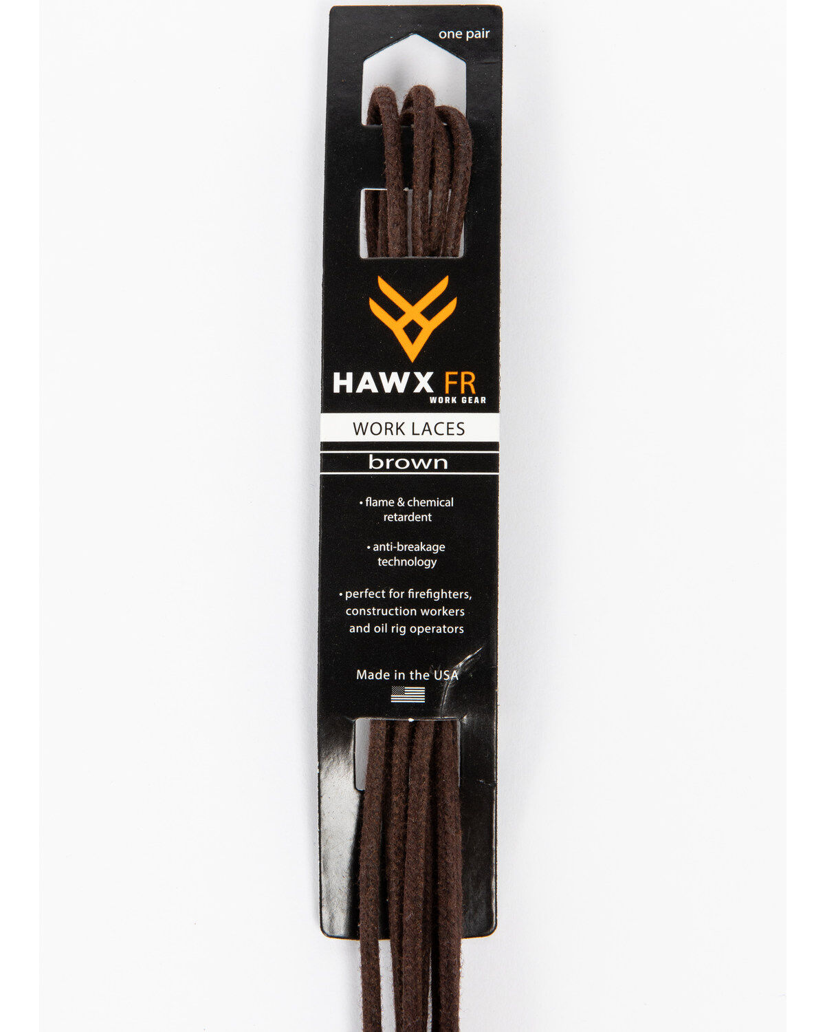Hawx Men's Brown Kevlar 72" Laces