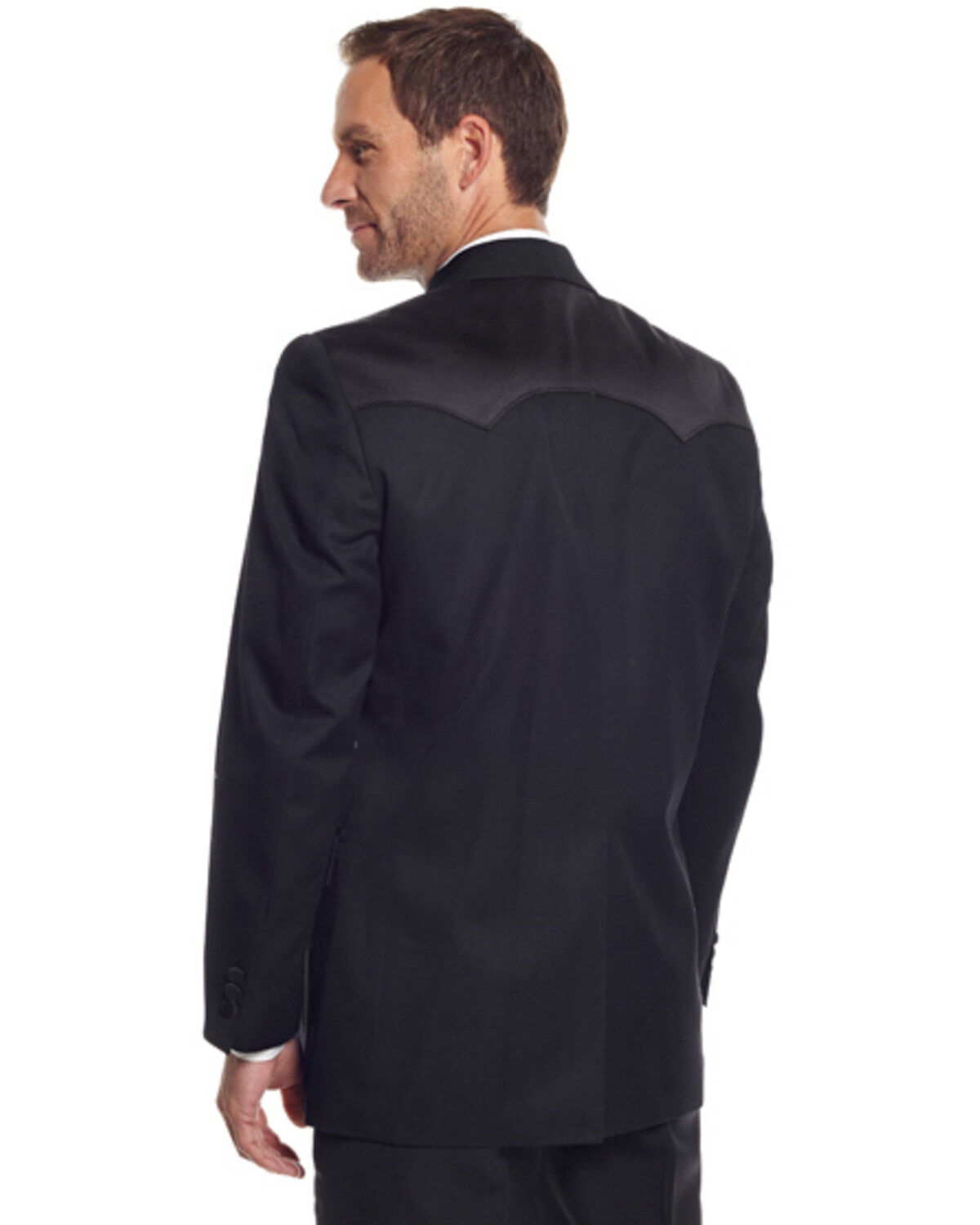 Circle S Men's Long Western Tuxedo Coat - Reg, Tall
