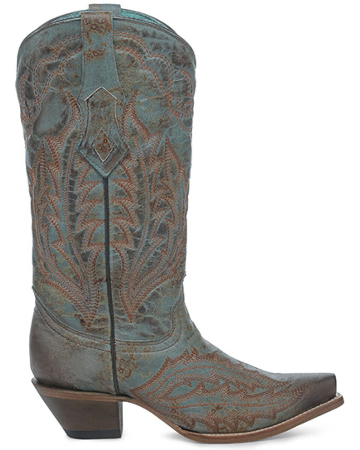 Corral Women's Embroidered Tall Western Boots - Snip Toe