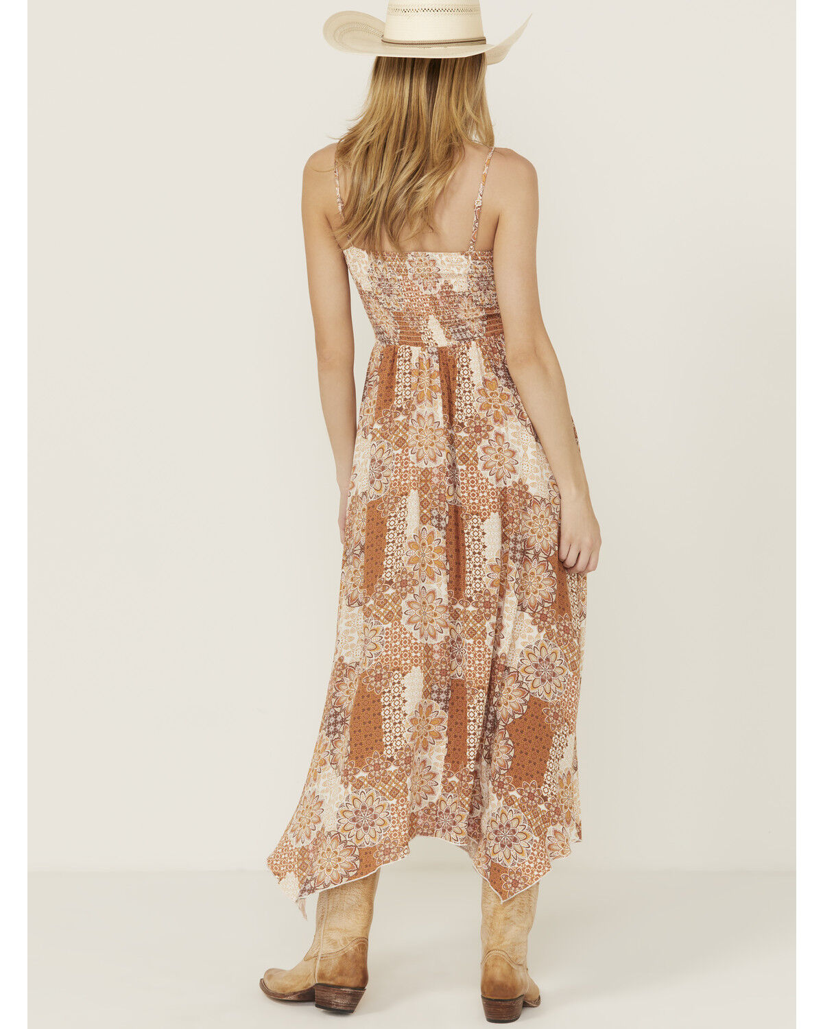 Wild Moss Women's Printed Midi Dress