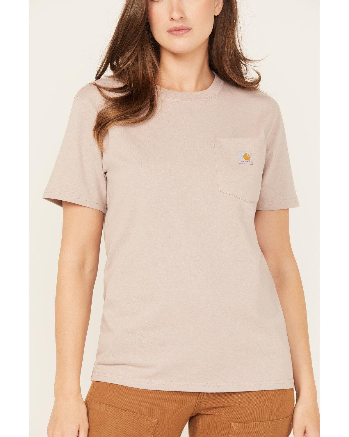 Carhartt Women's Loose Fit Heavyweight Short Sleeve Pocket T-Shirt
