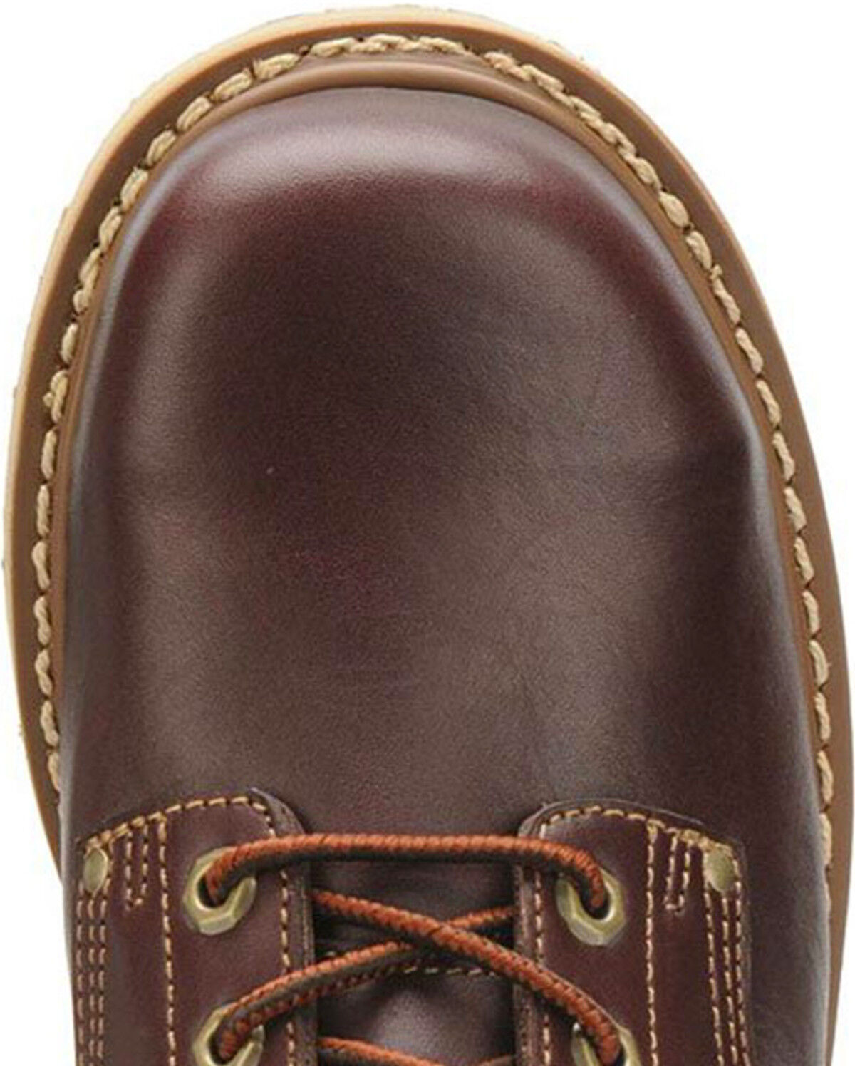 Carolina Men's Dark Brown Amp Hi 8" Work Boots - Steel Toe