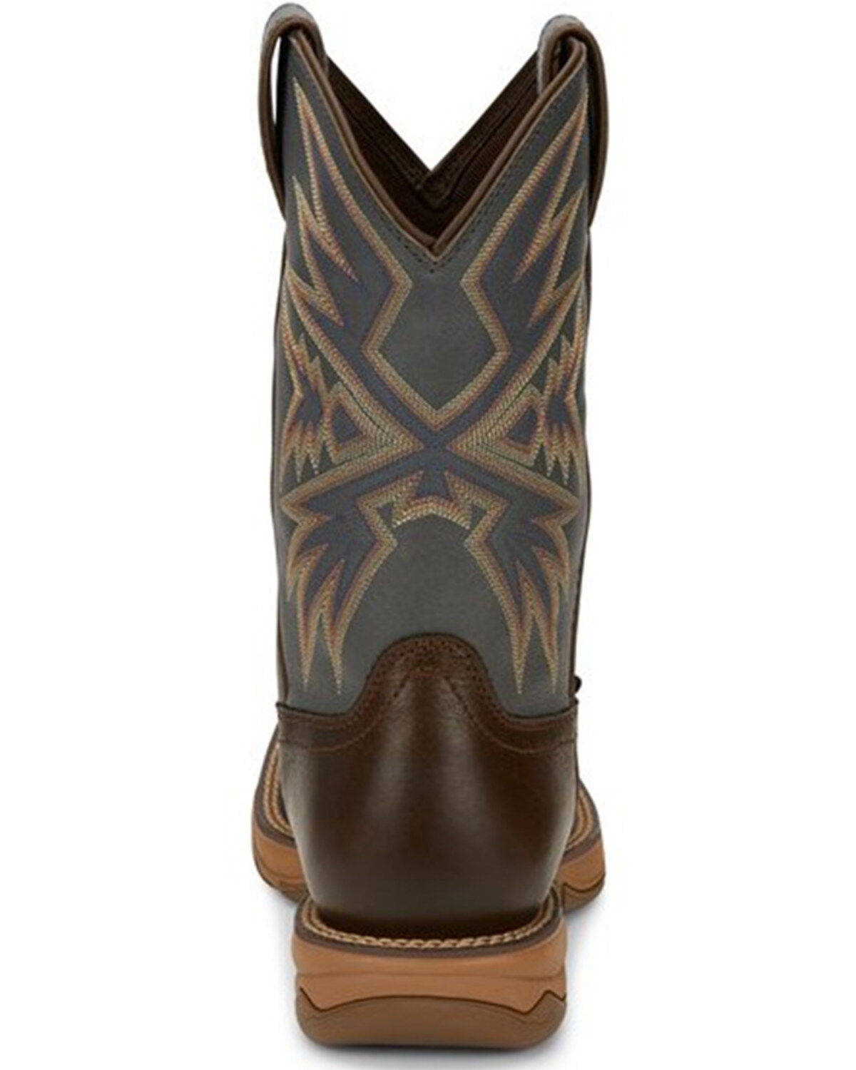 Tony Lama Men's Bartlett Coffee Western Work Boots - Soft Toe