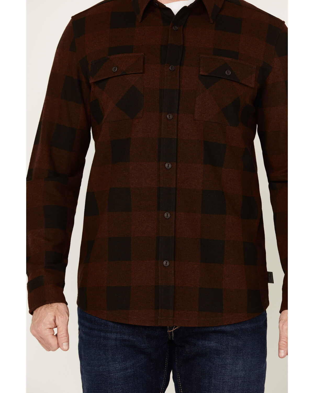 Brothers and Sons Men's Kent Plaid Print Long Sleeve Button-Down Shirt