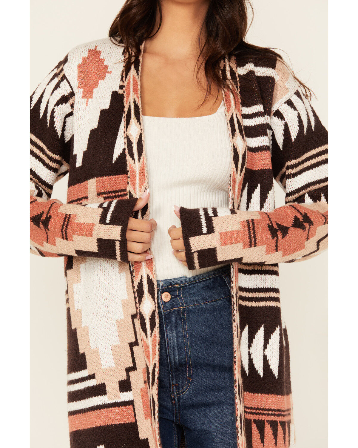Shyanne Women's Southwestern Print Cardigan