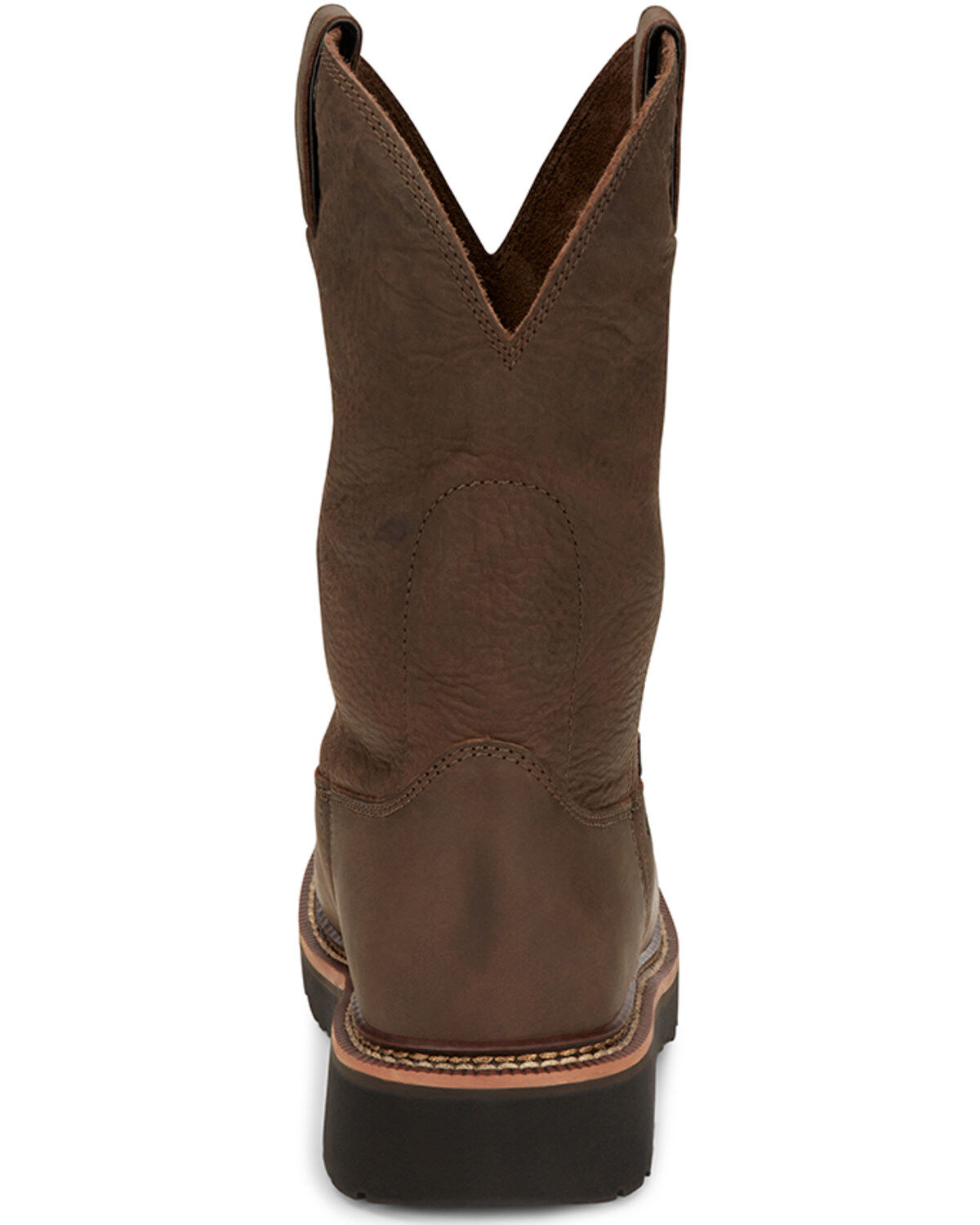 Justin Men's Carbide Pull-On Work Boots - Steel Toe