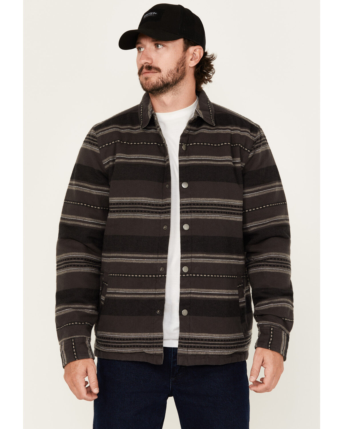 Brothers and Sons Ebbit Reversible Blanket Jacket