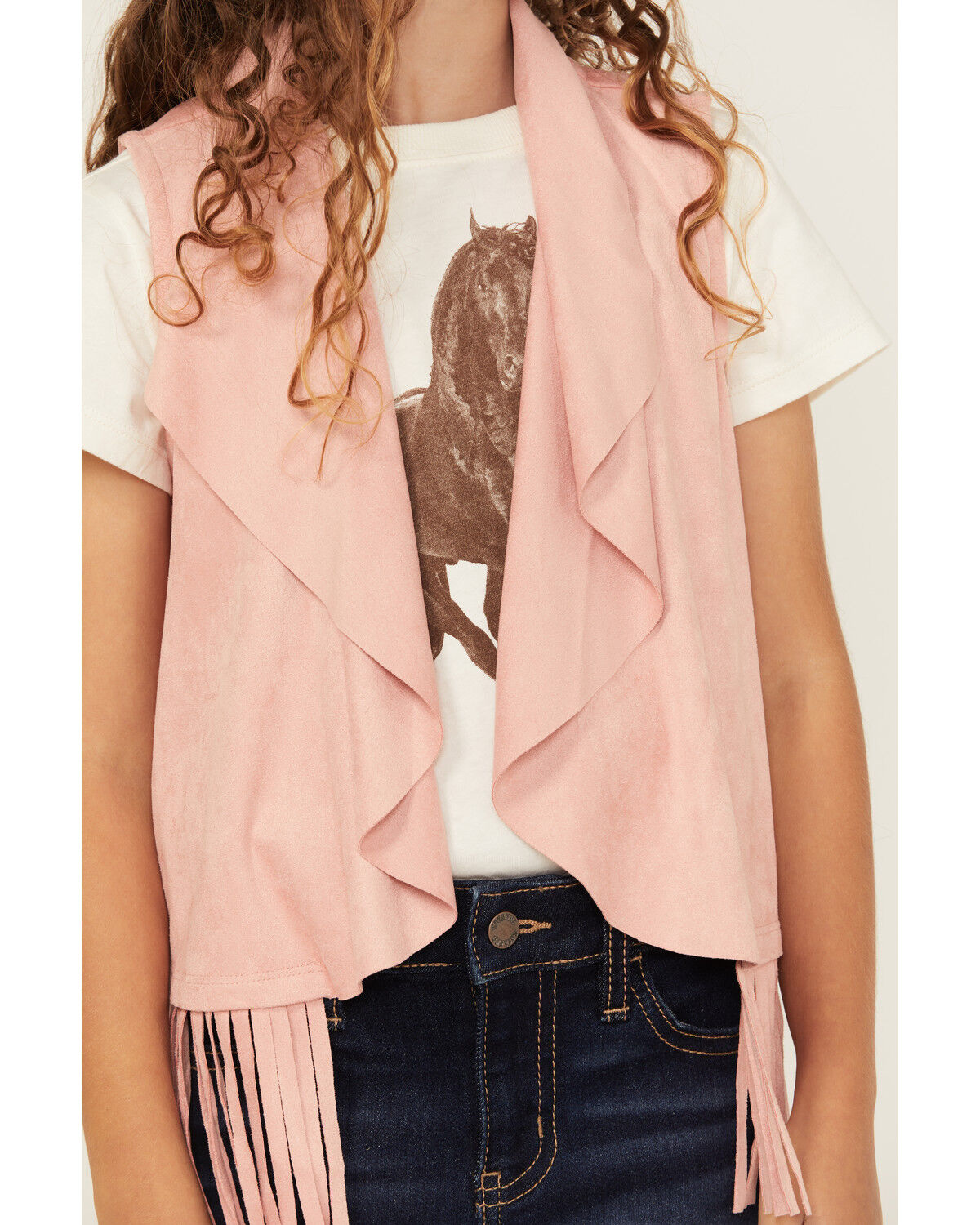 Shyanne Girls' Cascade Fringe Vest