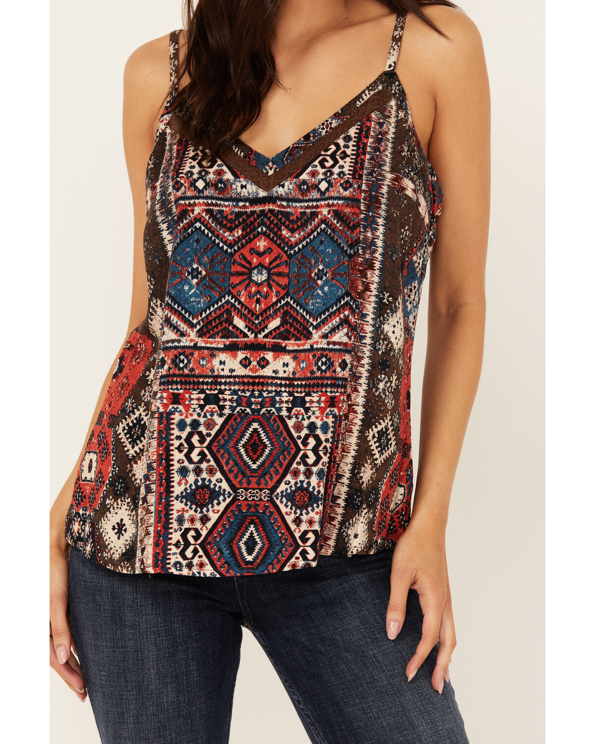 Idyllwind Women's Tampa Lace Trim Cami