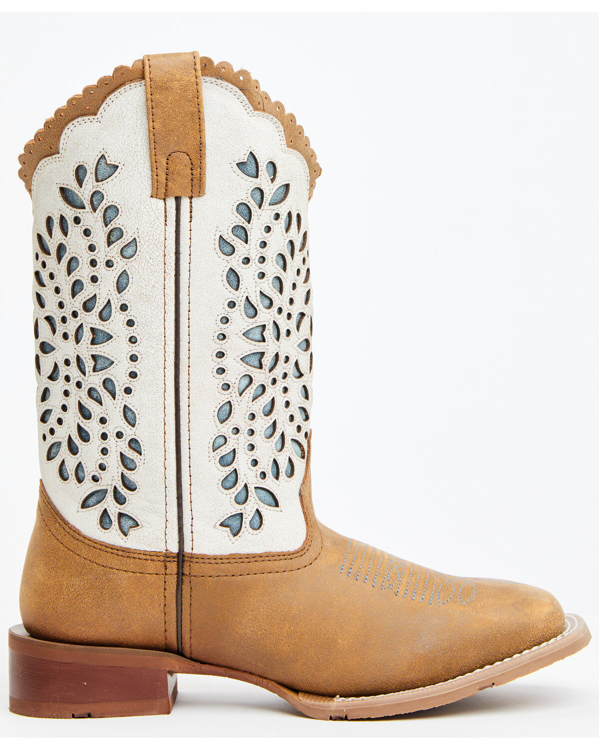 Laredo Women's Underlay Western Boots - Broad Square Toe