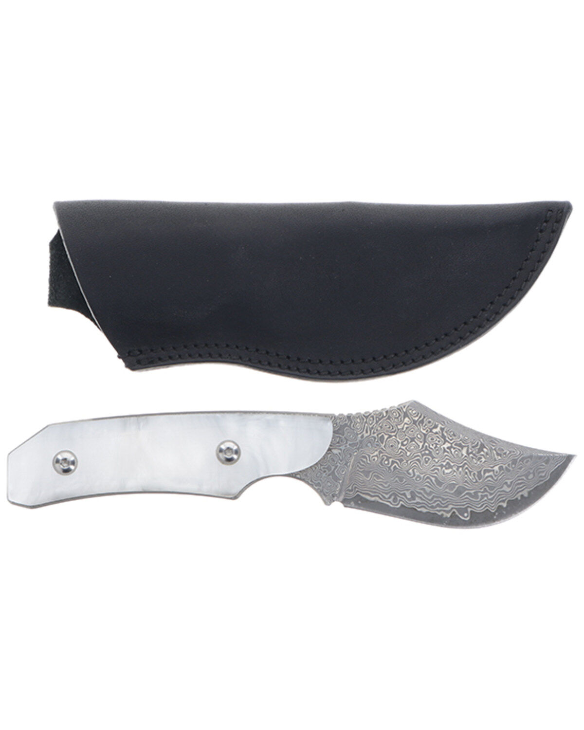 Hooey Domino Pearl Fixed Blade Skinner Knife