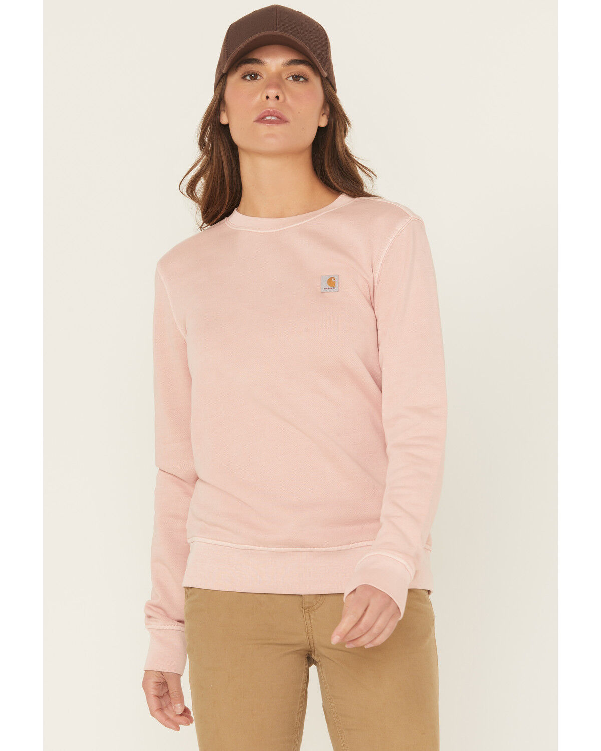 Carhartt Women's TENCEL® Fiber Series Relaxed Fit Midweight French Terry Sweatshirt