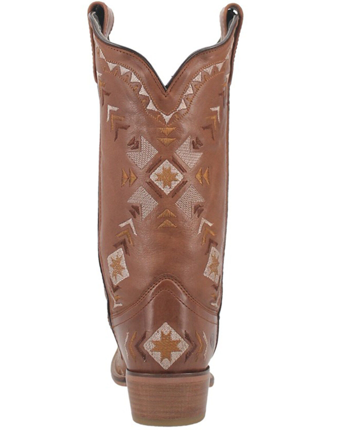 Dingo Women's Mesa Southwestern Embroidered Leather Western Boot - Square Toe
