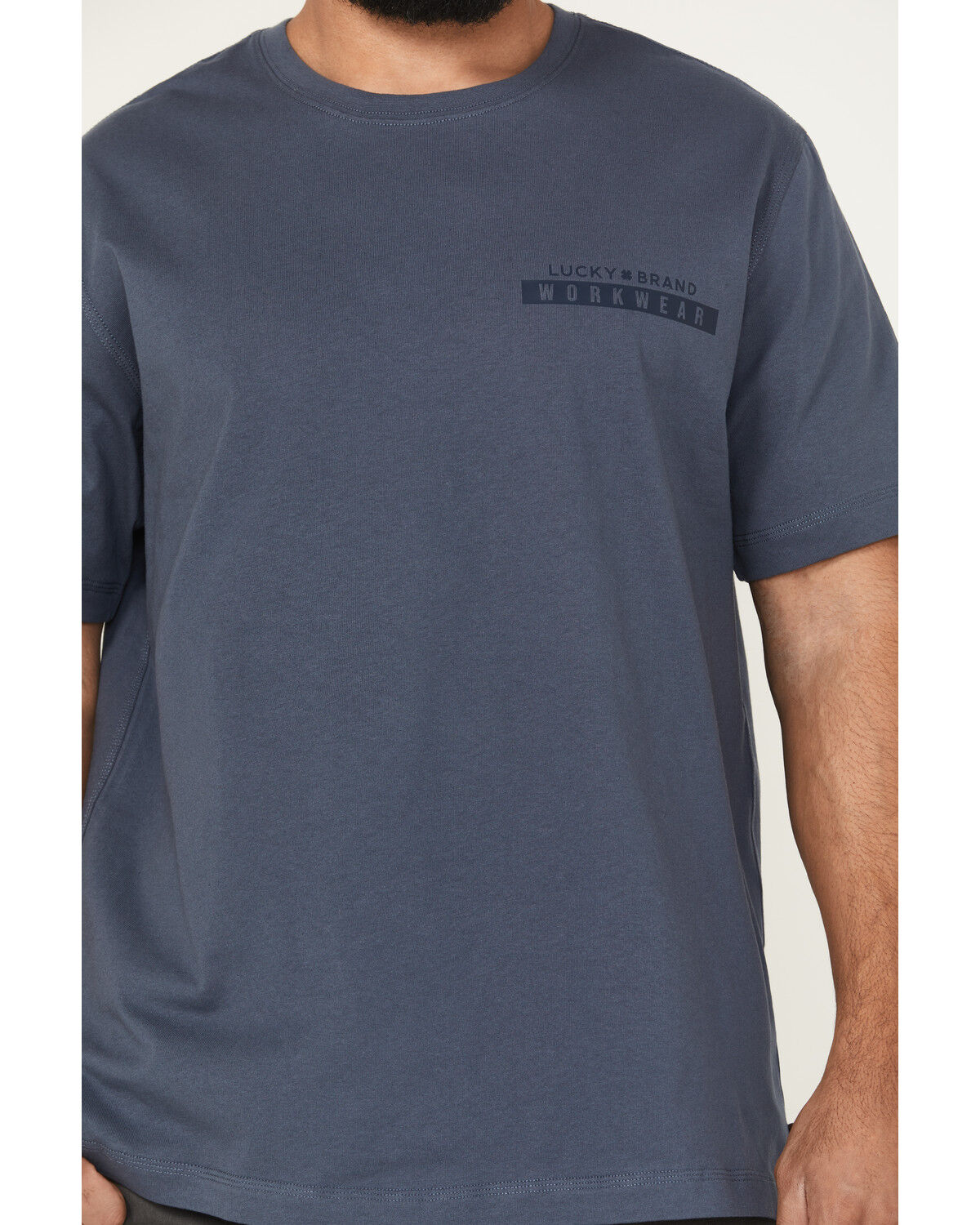 Lucky Brand Workwear Men's Core Logo Short Sleeve T-Shirt