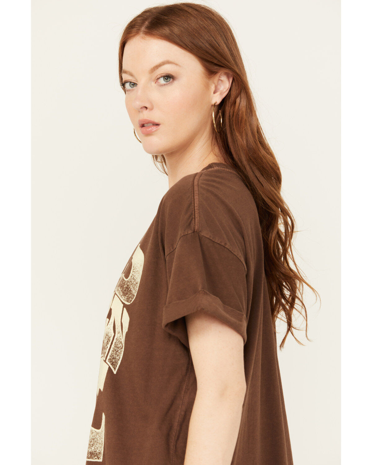 Girl Dangerous Women's Wild Western Soul Relaxed Short Sleeve Graphic Tee