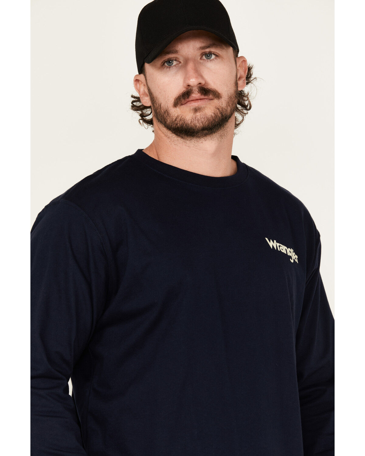 Wrangler Men's FR Skull Logo Long Sleeve Work Shirt