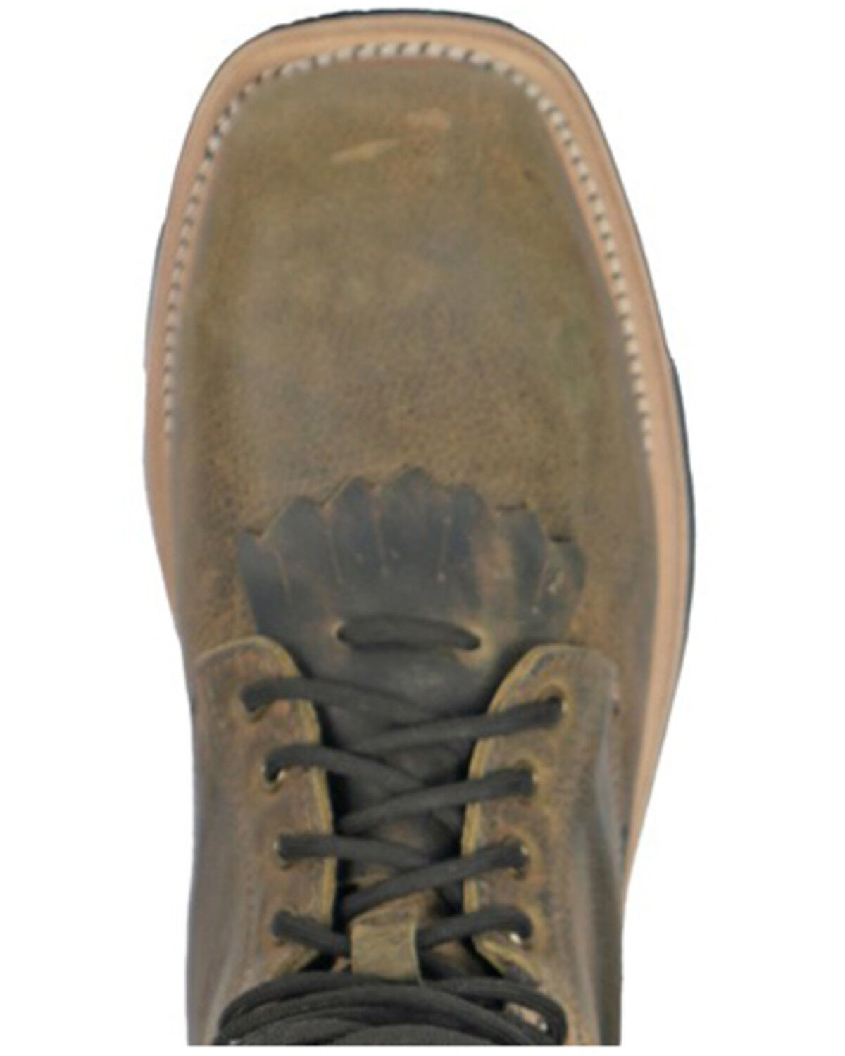 Hoss Men's Distressed Lace-Up Waterproof Work Boots - Composite Toe