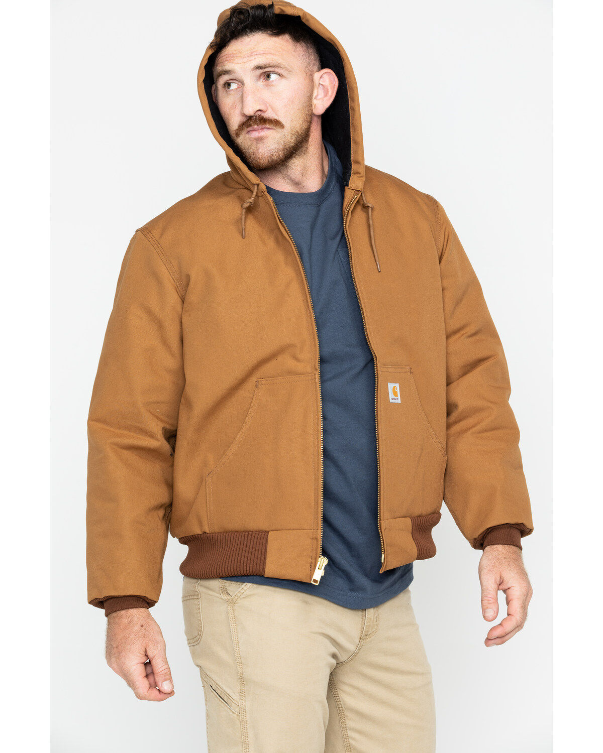 Carhartt Quilted Flannel-Lined Duck Active Jacket