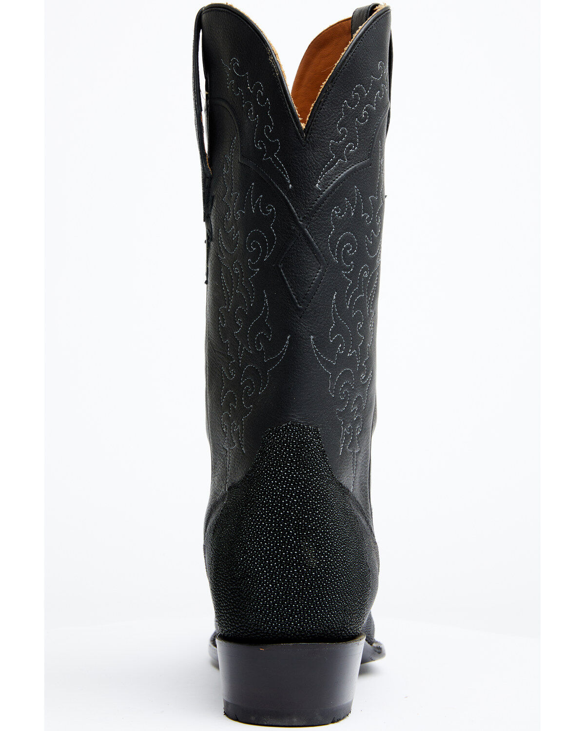 El Dorado Men's Exotic Stingray Skin Western Boots - Snip Toe