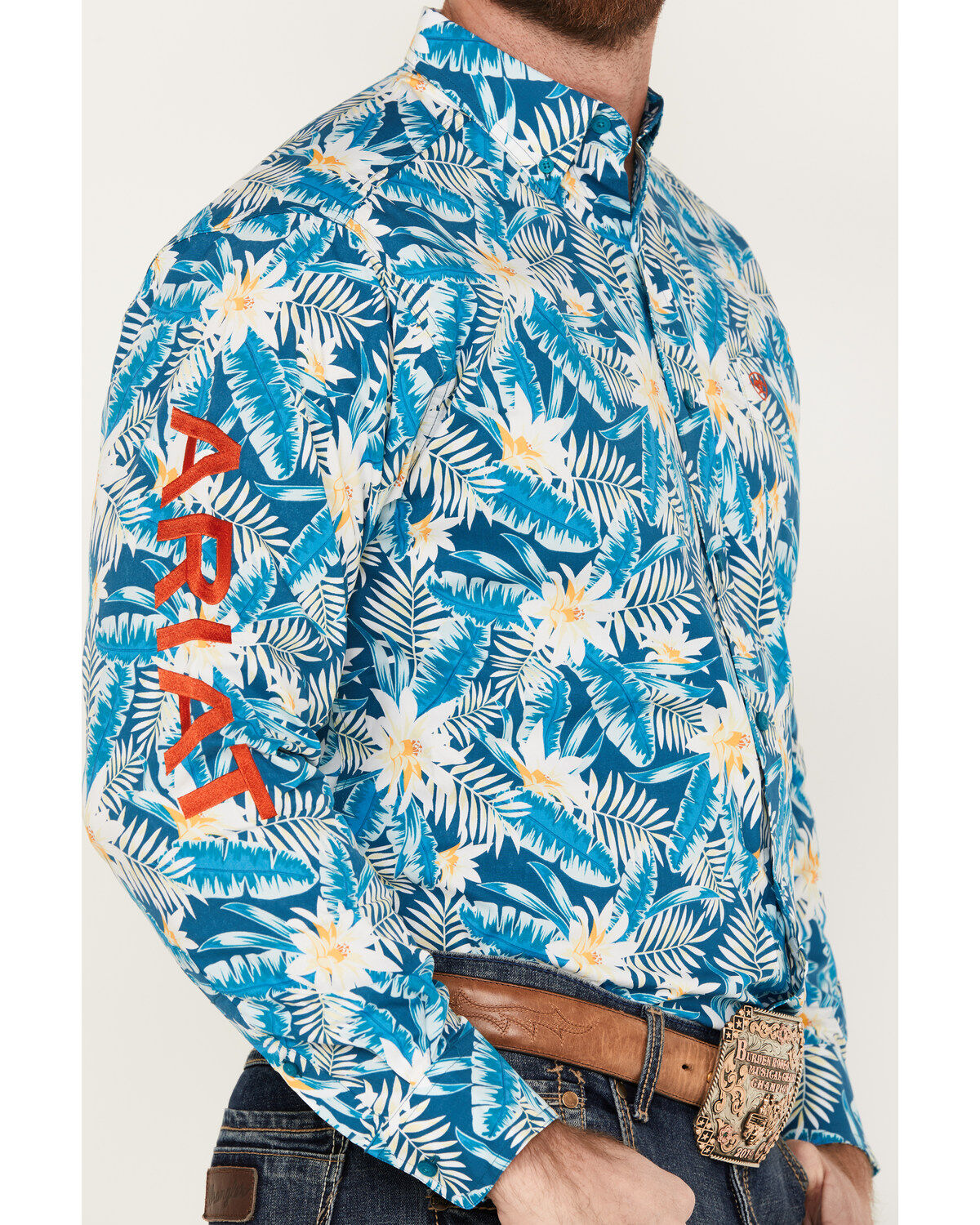 Ariat Men's Team Spencer Classic Fit Button Down Long Sleeve Western Shirt