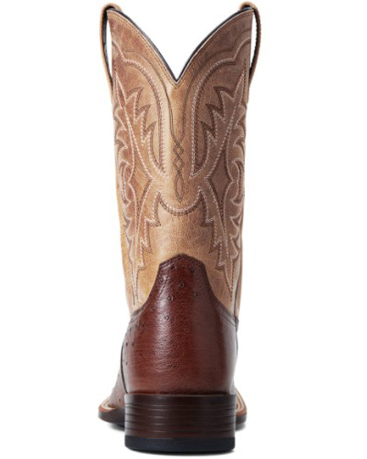 Ariat Men's Smooth Quill Ostrich Night Life Ultra Exotic Western Boot - Broad Square Toe