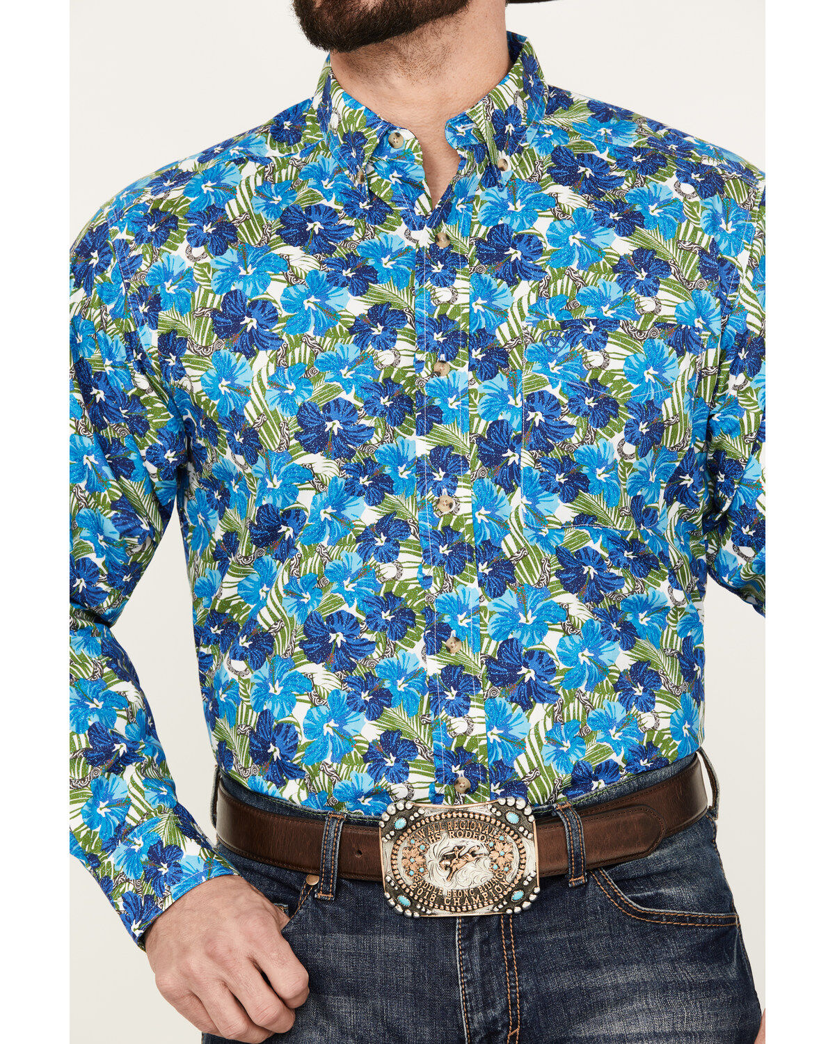 Ariat Men's Landon Classic Fit Long Sleeve Button Down Western Shirt
